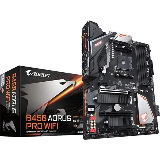 Tarjeta Madre Gigabyte Aorus B450 Pro Wifi Open Box