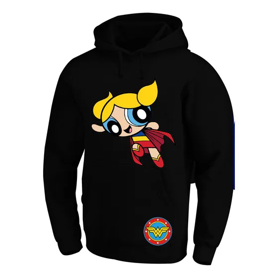 Sudadera Chicas Super Poderosas And Mujer Maravilla Burbuja
