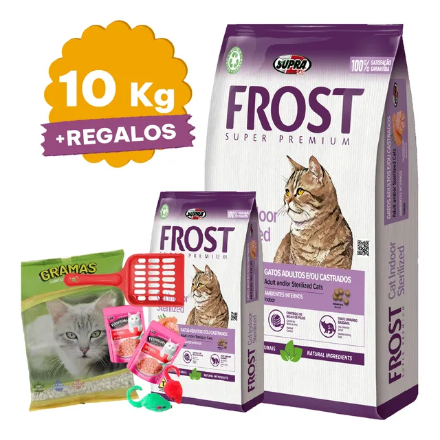 Frost Cat Indoor Gato Adulto 10 Kg