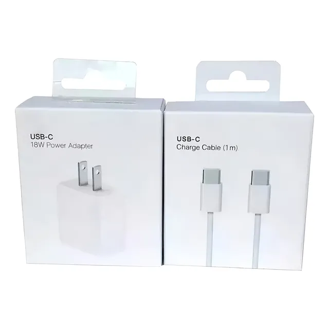 Cargador 20w Para Iphone 15/16 Pro/max C. Rápida + Cable