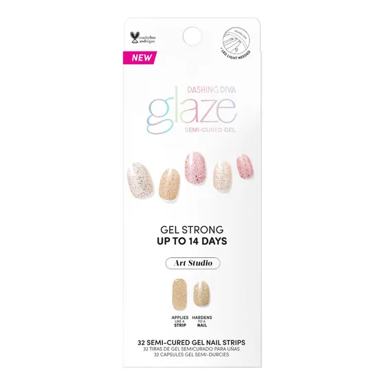 Uñas Adhesivas Glaze Art -bombshell Bling