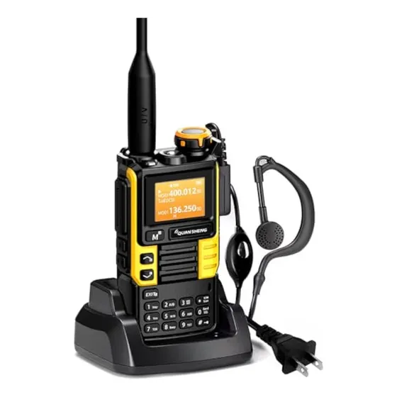 Uvk5(99) Am/fm/dtmf Walkie-talkie 200ch 20-1000mhz