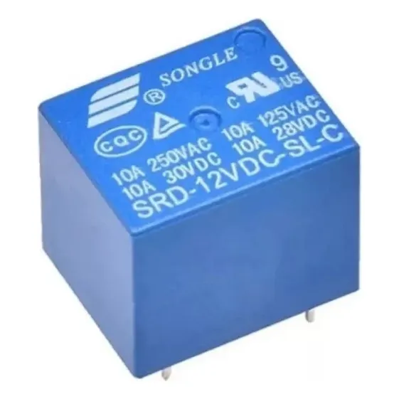 Pack X10 Rele Cubo Potencia 10a 220v Srd-12vdc-sl-c Arduino