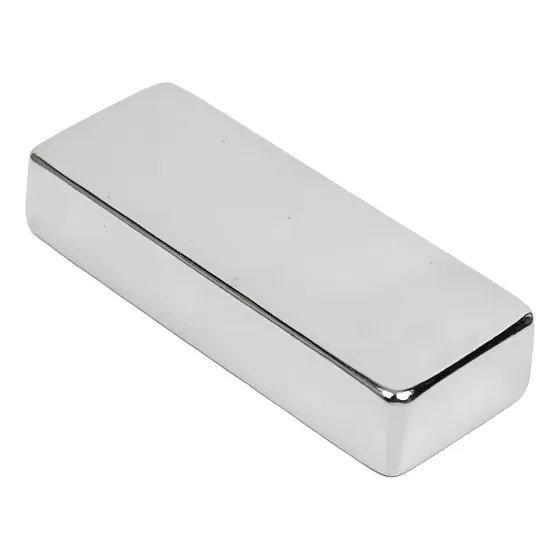 Iman Rectangular Neodimio Potente Y Grande 46x21x10mm 45n
