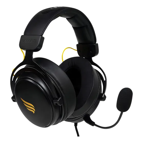 Headset Gamer Fallen Pantera Pro V2 Preto 58mm Pc Ps4/5 Switch Xbox