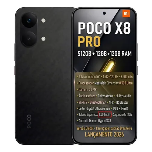 Samsung Galaxy S24 Ultra 5G Dual SIM 512 GB Titânio-preto 12 GB