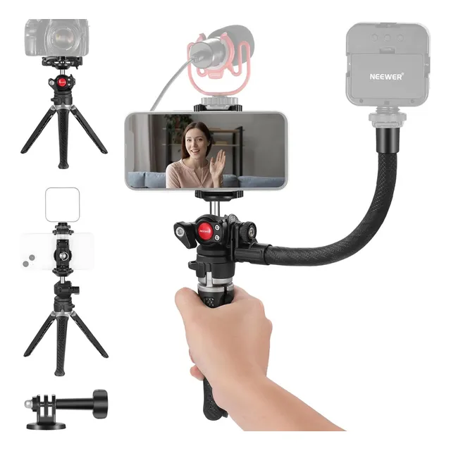 Mini Trípode Cámara Celular Gopro Flexible