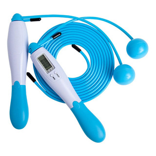 Corda De Salto Sem Fio Com Contador Digital De Exercício Corda De Salto Sem Fio Com Contador Digital De Exercício