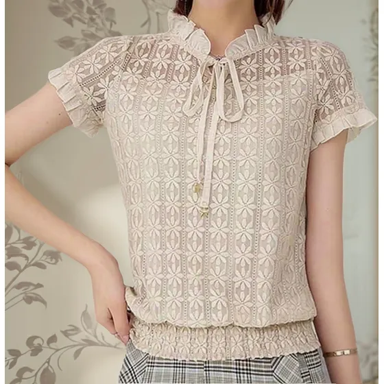 Blusa Ulzzang Coreana Mujer Corta.