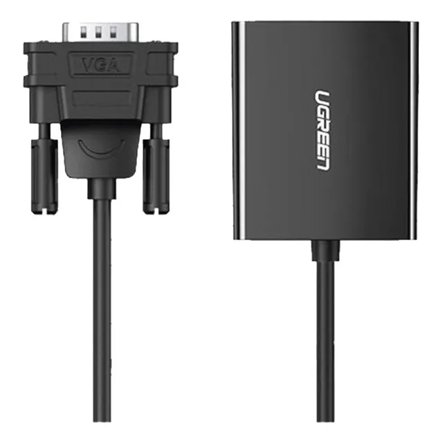 Cable Vga Macho-hdmi Hembra Resolución De 1080p@60hz