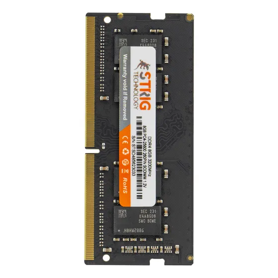 Memoria Ram Ddr4 8gb Strig Sodimm 3200 Mhz