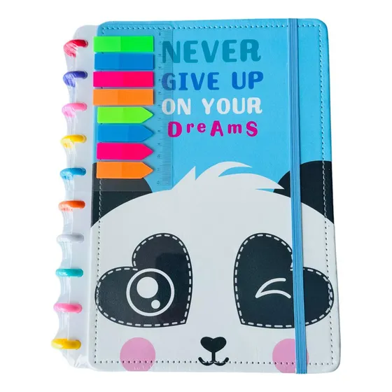Caderno 10 Discos Inteligente Capa Dura B5