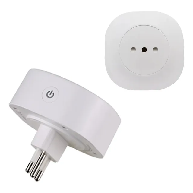 Enchufe Inteligente 3 En Linea Wifi Smart Alexa Google