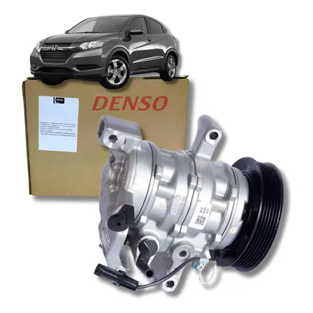 Compressor Honda Hrv 1.8 2015 A 2024 - Original Denso