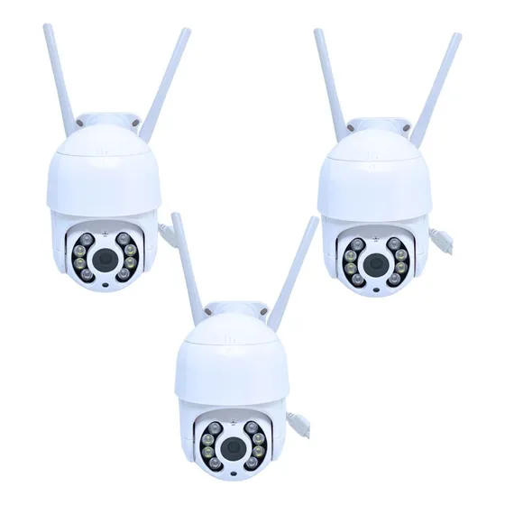 Kit 3 Câmeras Wi-fi 1080p Full Hd Yoosee Ip66 Jortan Jt-8176