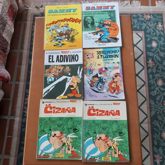 Cómics De Mortadelo Y Filemon, Asterix Y Obelix Y Sammy