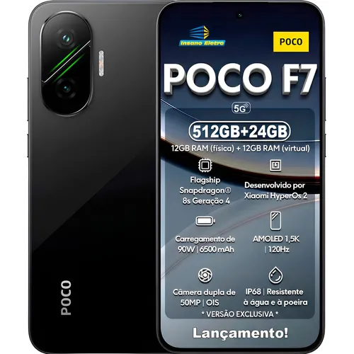 Xiaomi Poco F7 Ultra 12/256 Amarelo Global Amarelo | Parcelamento