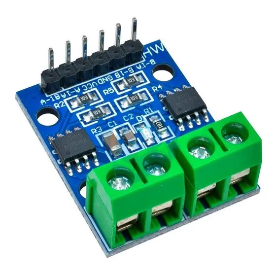 Módulo Ponte Duplo H L9110s Pra Motor Dc E Passo Arduino