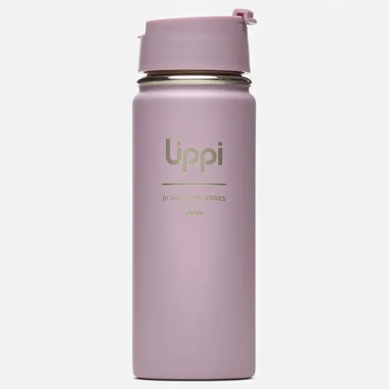 Botella Light Steel Hot Top Bottle 550 Ml Rosa Lippi I26 Rosa Oscuro