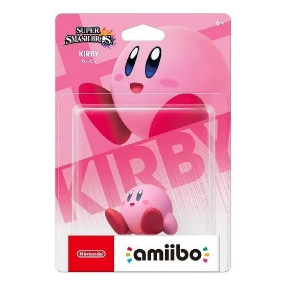 Figura Interactiva Para Videojuegos Kirby De Nintendo Amiibo Franquicia Super Smash Bros.