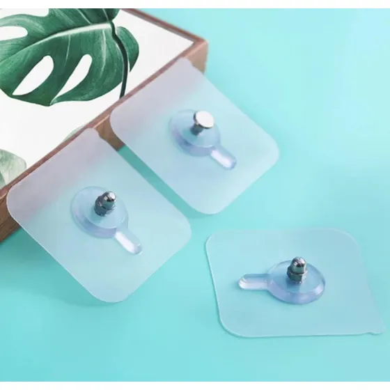 Set Ganchos Autoadhesivos Para Pared