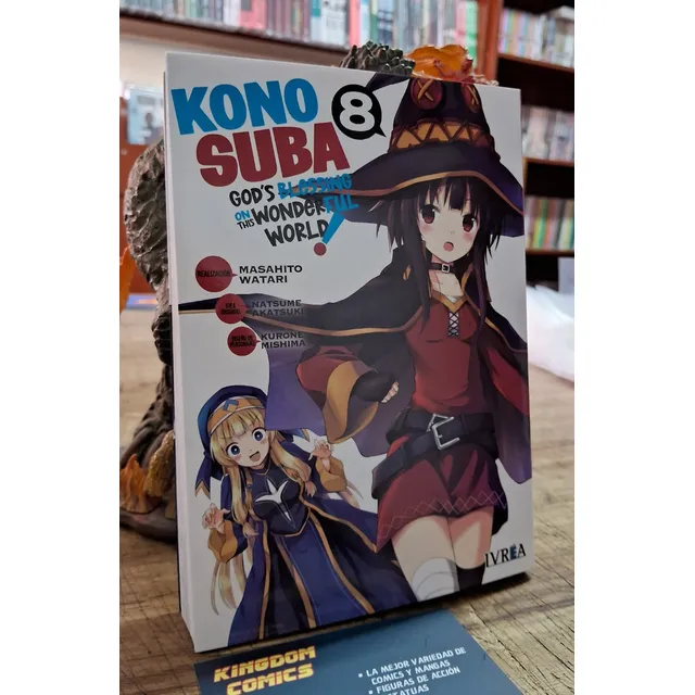 Konosuba. Tomo 8. Editorial Ivrea, España.