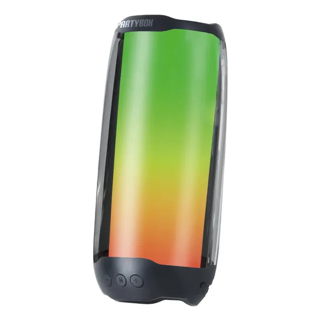 Bocina Bluetooth Portátil Modelo Flame Party Box Luz Led Rgb 3w Rms Pb-332