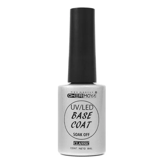 Base Coat Esmaltado Permanente Cherimoya Uñas Color Turquesa