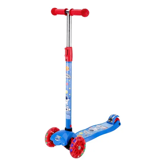 Patinete Infantil Com Led Nas Rodas Menino E Menina Dm Toys