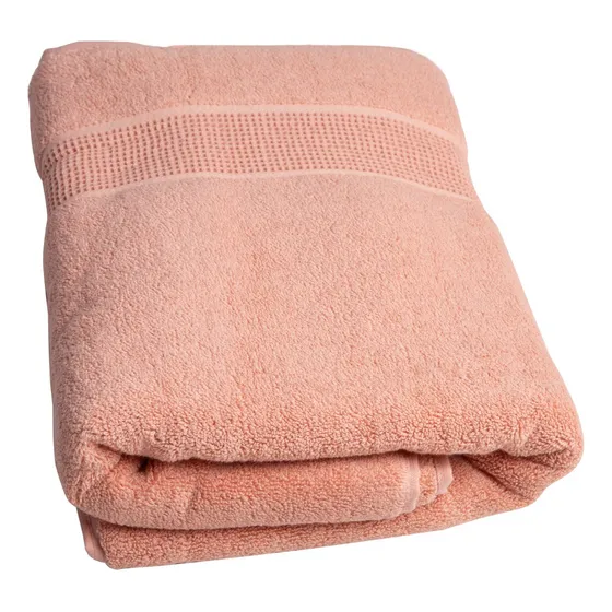 Toalla Mano 500 Gr Verona 50x80 Rosa Color Rosa Claro Liso