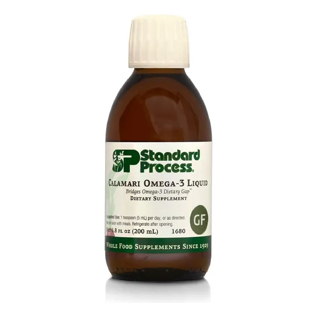 Calamares Omega 3 Líquido Standard Process 200 Ml Sin Sabor