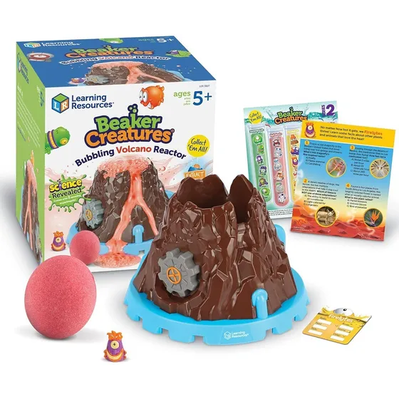 Set De Experimento Volcanico Beaker Creatures 6pzs    