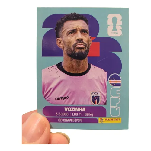 その他 Panini FIFA World Cup 2026 Vozinha Panini Fifa 2026 Vozinha Cabo Verde | Parcelamento sem juros