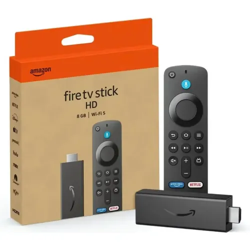 Amazon Fire Tv Stick 4k Max Controle De Voz 4k 8gb 2gb Ram Cor