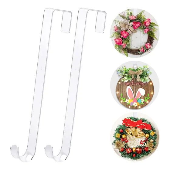 Colgadores De Guirnaldas Umihhonz, 30 Cm, Para Puerta De Ent