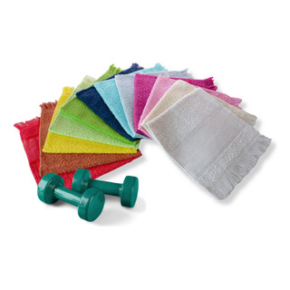 Toalha De Rosto Para Academia Pequena Algodão Kit Com 10 Un Toalha De Rosto Para Academia Pequena Algodão Kit Com 10 Un