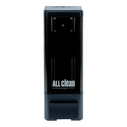 Dispensador De Jabón Y Gel  1000ml Acrílico Negro All Clean