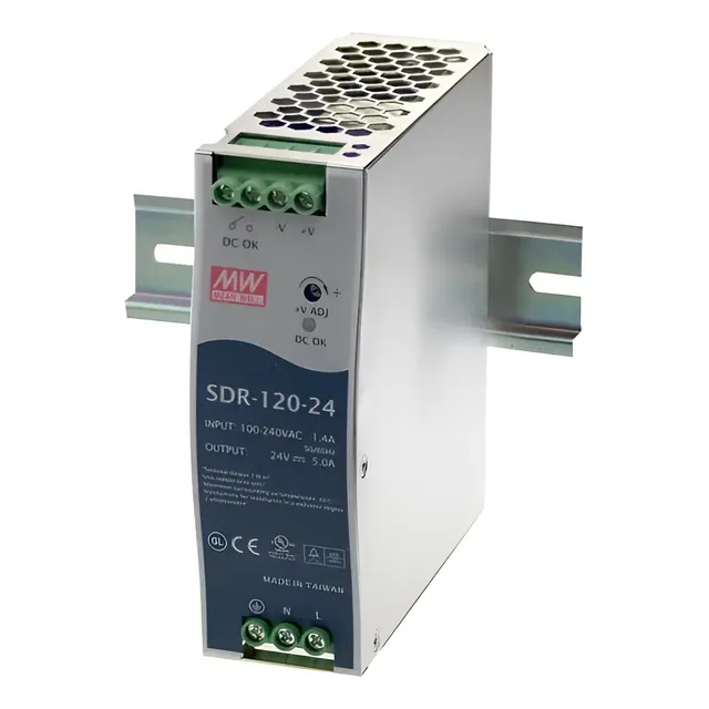 Sdr-120-24 Fuente De Alimentacion Mean Well 24v 5a 120 Watts