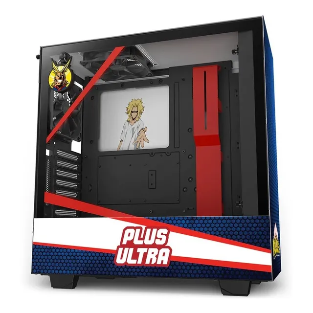 Gabinete Nzxt Crft 10 H510i Limited Edition All Might Mha Color Azul