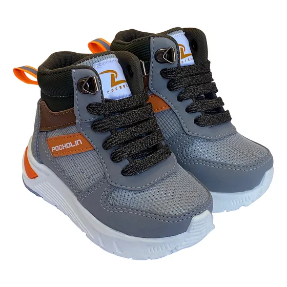 Zapatos Botas Deportivas Niños 21 A 26 Pocholin Titanium