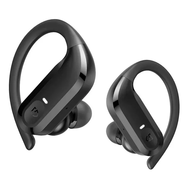 Auriculares inalámbricos Soundpeats S5 negro con luz LED