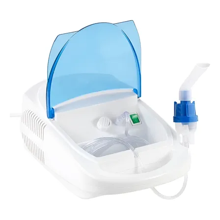 Nebulizador Vaporizador Portátil Eléctrico Con Kit Incluido Blanco