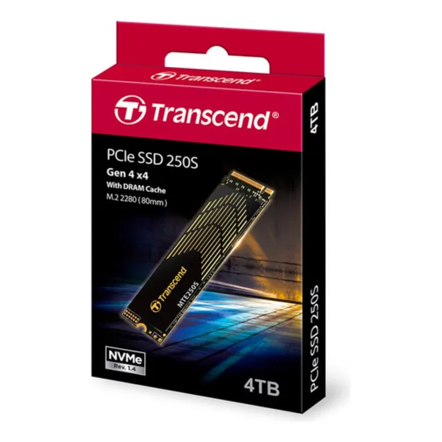 Memoria Ssd Transcend Modelo:ts4tmte250s 4tb M.2 2280 (80mm)