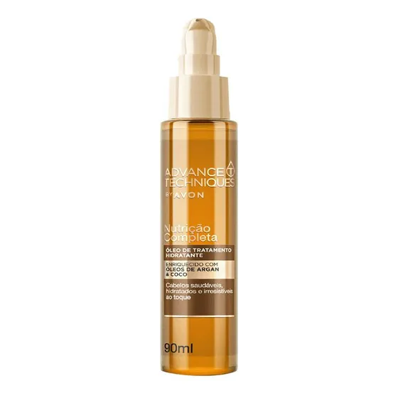 Óleo Avon Advance Techniques Argan E Coco 90ml