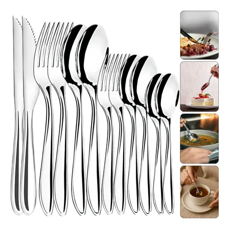 Jogo De Talheres 72 Peças Inox Completo Cozinha