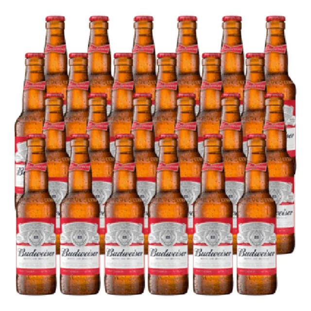 Pack 24 Cervezas Budweiser Botellin 330cc