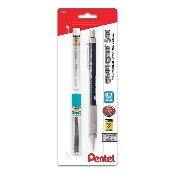 Pentel Graphgear 500 0.7 Lápiz Dibujo Automático Portaminas