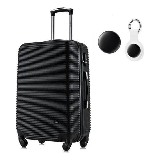 Maleta De Viaje 23 Kg Royal Negro Con Gps Para iPhone