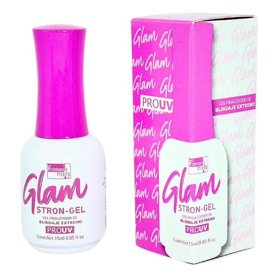Gel Finalizador Blindaje Extremo Glam Uñas Gel Fantasy Nail Color Fantasi nails