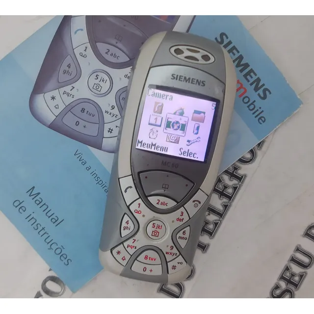 Siemens Mc60 O Primeiro Com Câmera Celular Antigo Relíquia